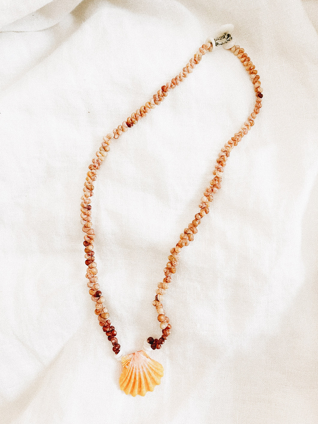 Handmade Sunrise Shell Necklace