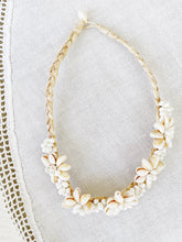 Vintage Palm and Puka Shell necklace
