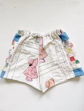 Antique Quilt Shorts - Sun Bonnet Sue Quilt | 26”-30”